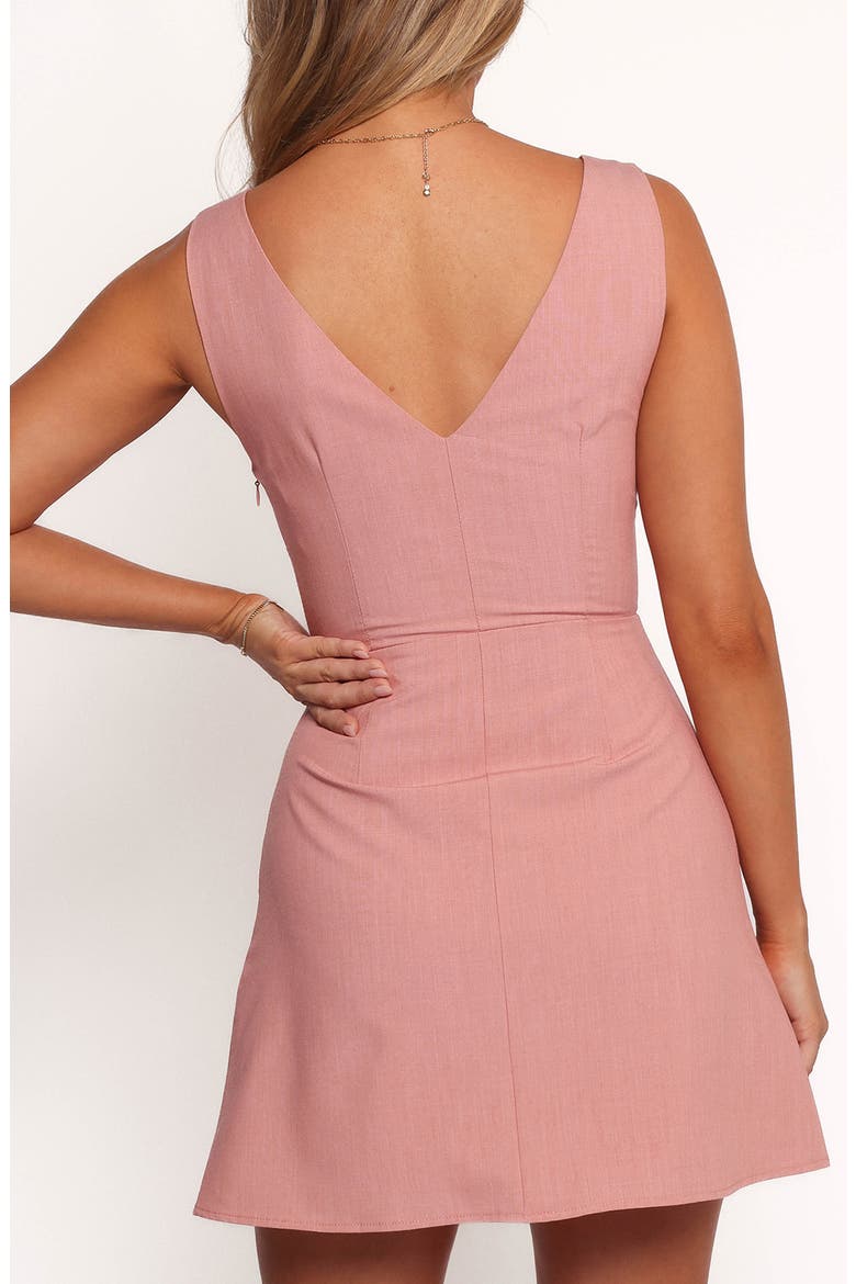 Geraldine Sleeveless Minidress, Alternate, color, PINK