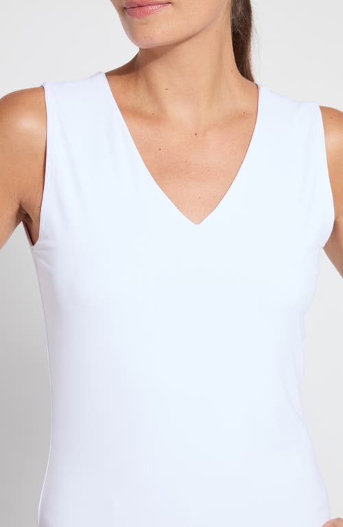 Lyssé Essential Cool-fresh™ Jersey V-neck Tank
