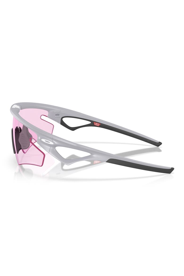Gender Inclusive Sphaera 36mm Rectangle Sunglasses, Alternate, color, MATTE FOG / PRIZM LOW LIGHT