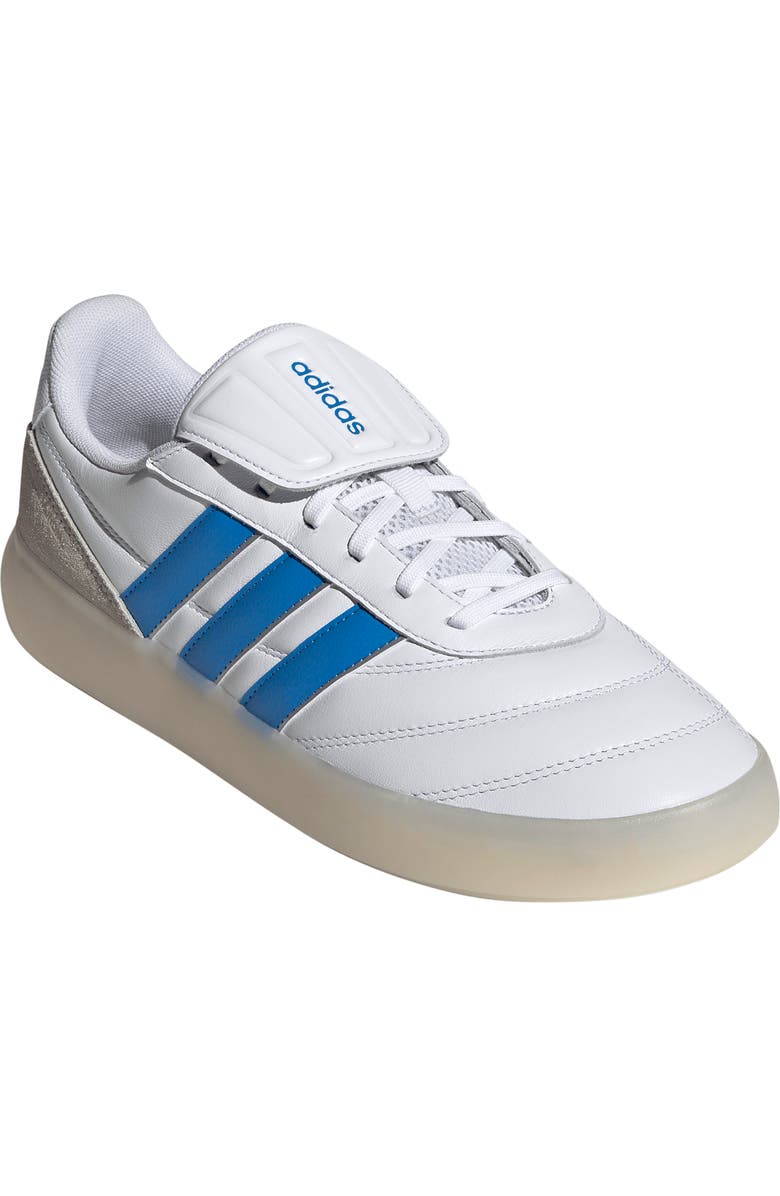 adidas Barreda Mundial Sneaker, Main, color, White/ Lucid Ray Blue/ White