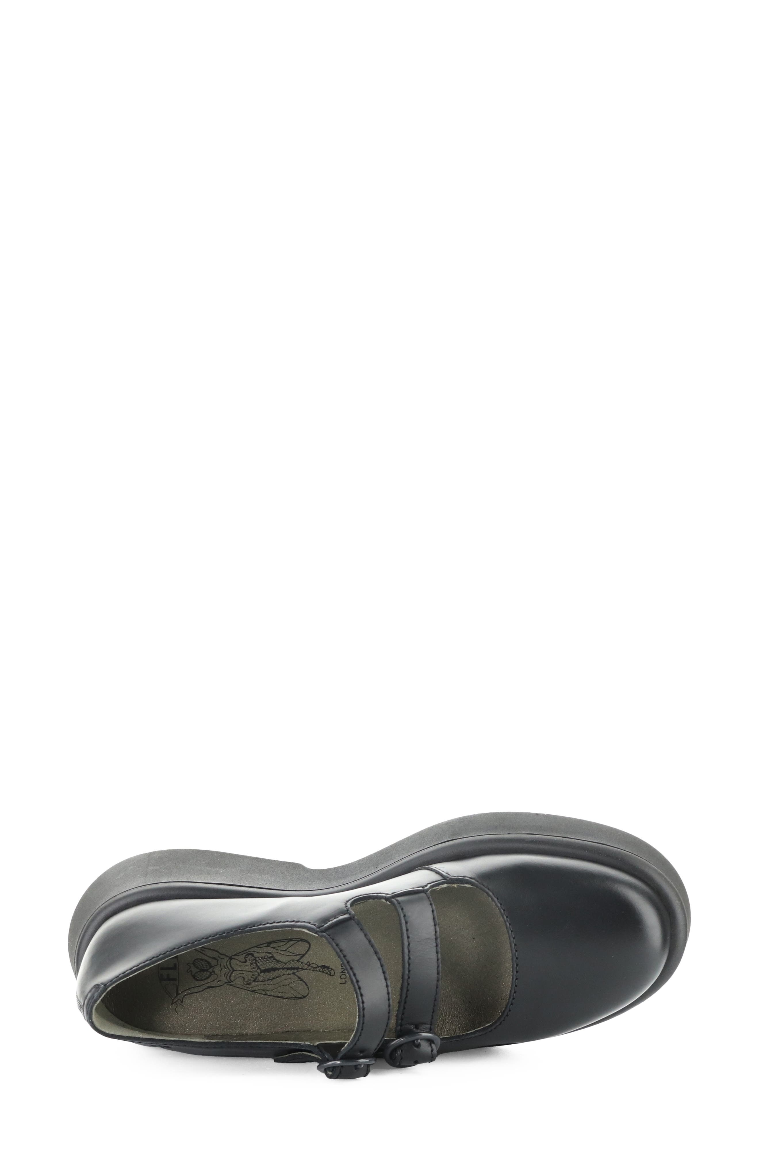 Mily Mary Jane Flat, Alternate, color, 000 BLACK