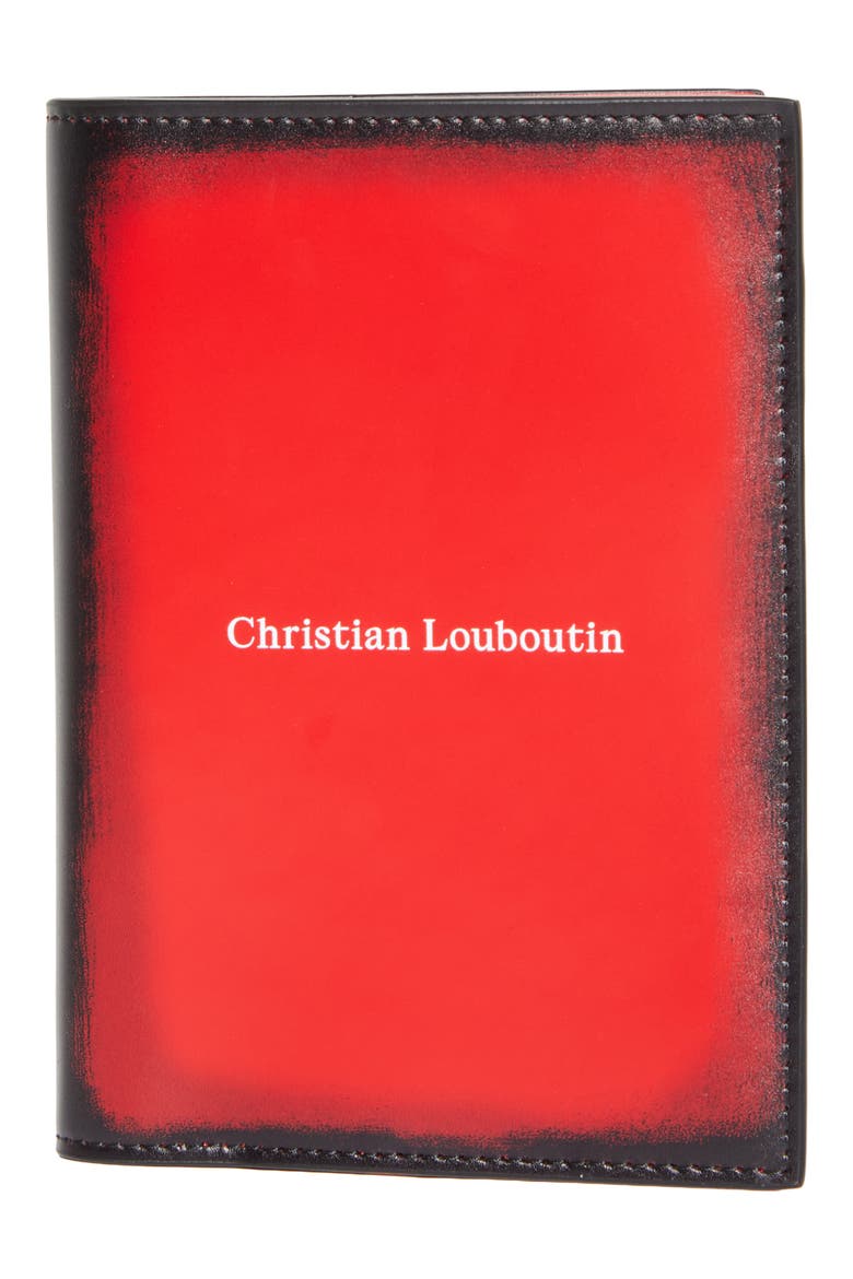 Canopy Leather Passport Holder, Main, color, LOUBI