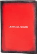 Christian Louboutin Canopy Leather Passport Holder