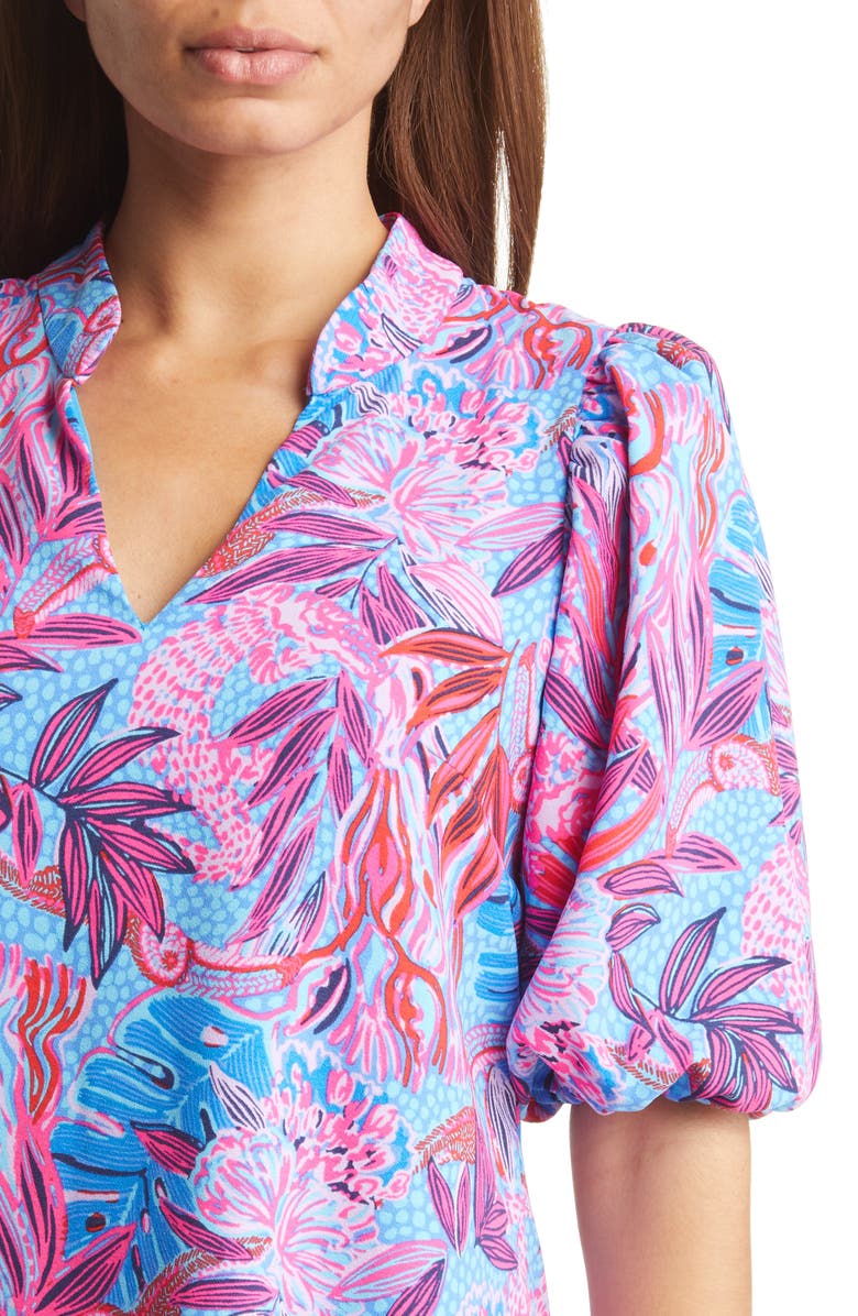 Lilly Pulitzer<sup>®</sup> Arcelle Puff Sleeve Dress, Alternate, color, 