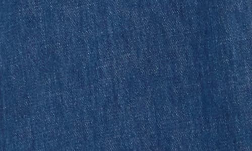 Veronica Beard Carson High Waist Ankle Flare Leg Jeans In Blue