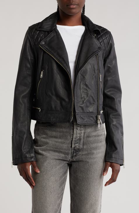 Conroy Leather Moto Jacket