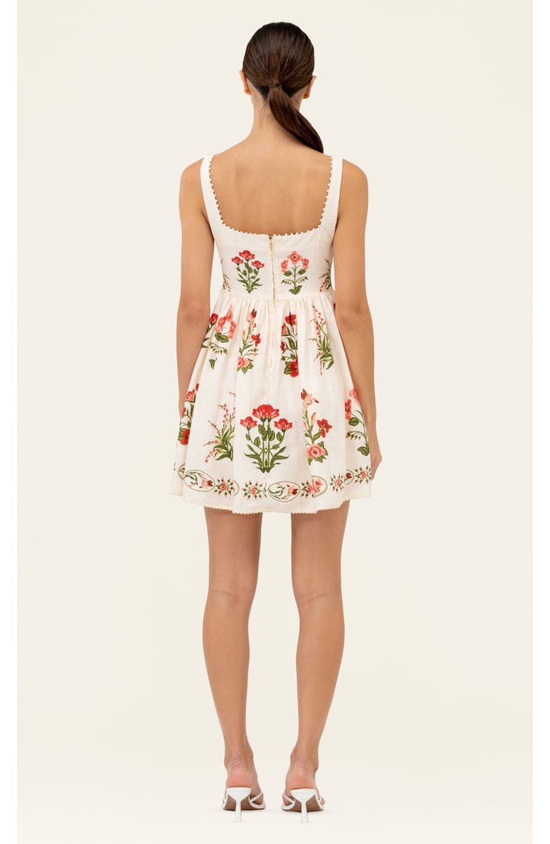 Agua by Agua Bendita Barbara Canna Mini Dress, Alternate, color, Multi