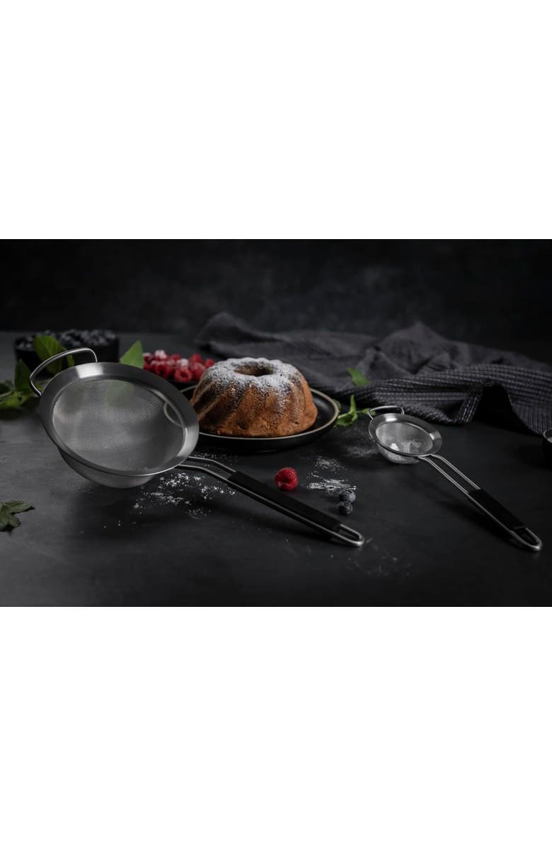 Kuhn Rikon Essential Large Strainer, Stainless Steel Fine Mesh, Alternate, color, Silver