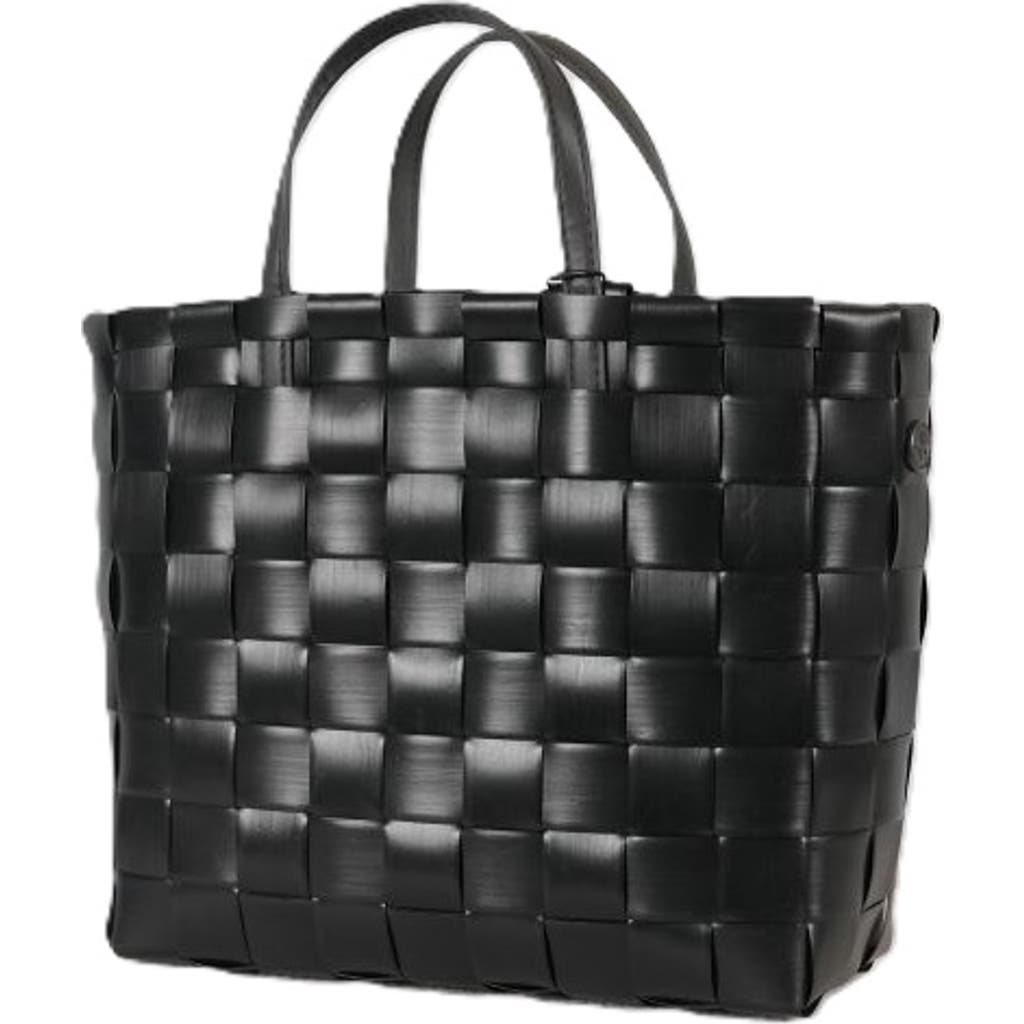 Handed By Petite Recycled Plastic Handbag In Black