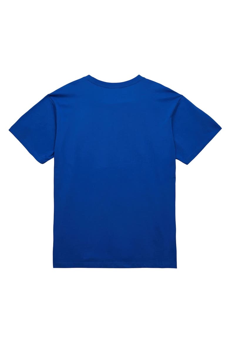 Men's Mitchell & Ness Blue Orlando Magic Hardwood Classics Neon Nights Premium T-Shirt, Alternate, color, Blue