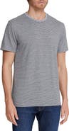 AG Bryce Stripe Crewneck Cotton T-Shirt