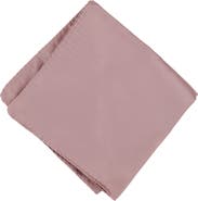 Brooklyn Brigade Men's Solid Satin Pocket Square
