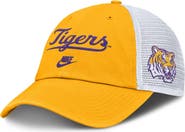 Nike Men's Nike Gold LSU Tigers Club Legacy Adjustable Trucker Hat