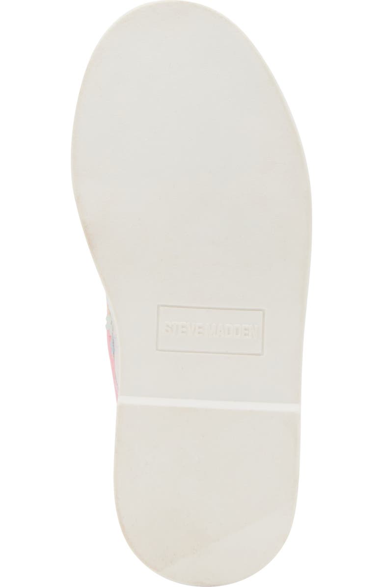 Steve Madden Kids' Tburdie Mary Jane Flat, Alternate, color, Pink Floral Multi Sequin