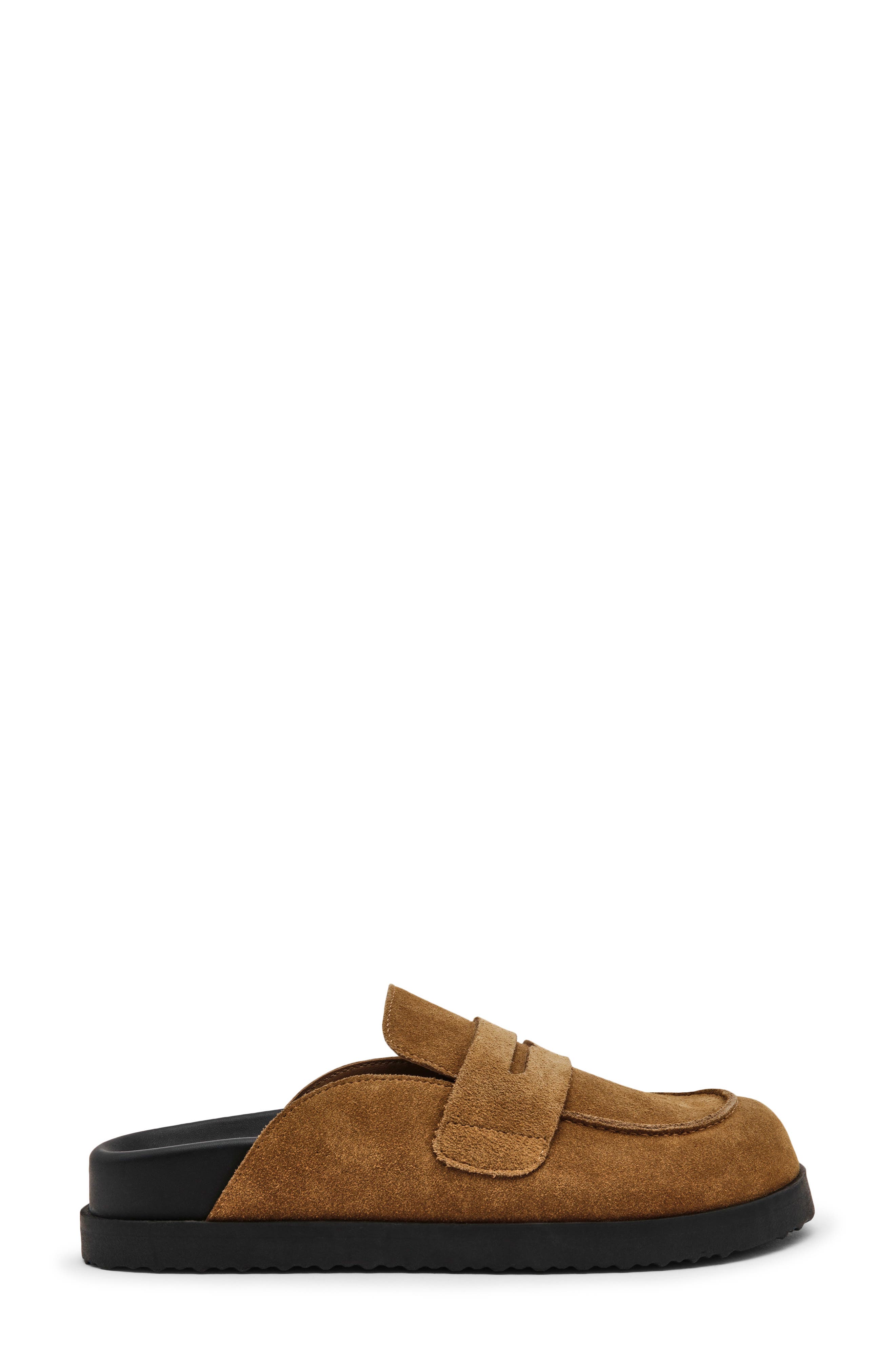 Toryn Loafer Mule, Alternate, color, CHESTNUT SUEDE