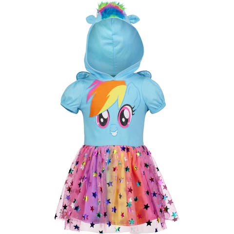Rainbow Dash Cosplay Tutu Dress