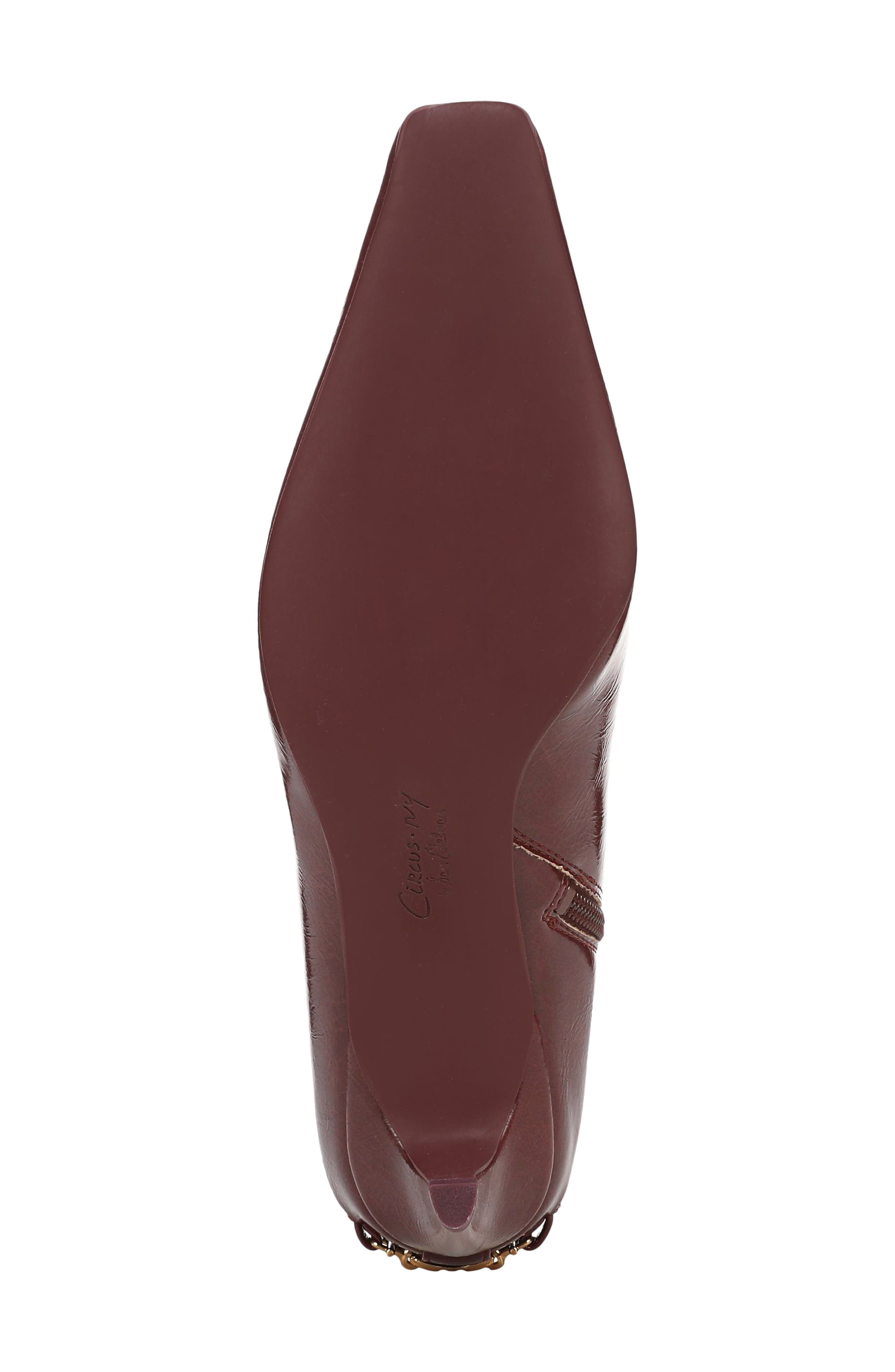 Ines Faux Leather Bootie, Alternate, color, DEEP PECAN