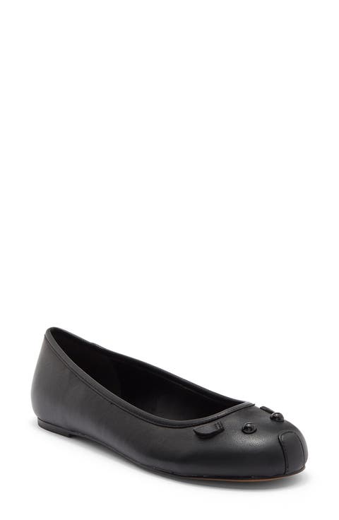 The Mouse Ballerina Leather Ballet Flat