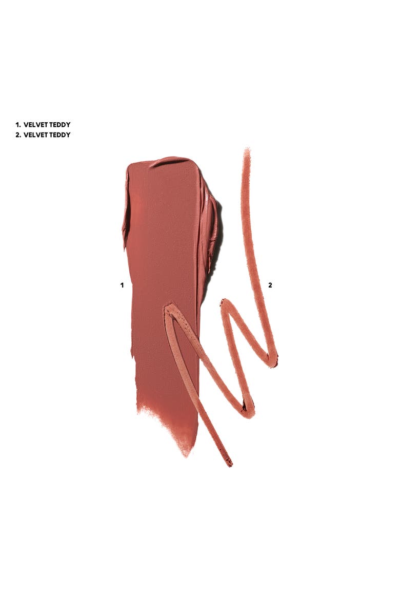 MAC Cosmetics Topsy Teddy Matte Lipstick + Lip Liner Gift Set $50 Value, Alternate, color, Teddy