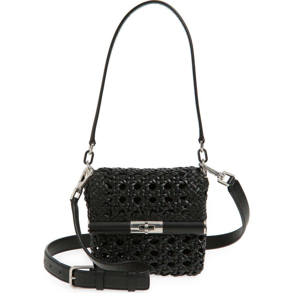 Dolce & Gabbana Dolce&gabbana Marlene Woven Leather Shoulder Bag