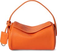 Polo Ralph Lauren Pebbled Leather Mini Duffel Bag