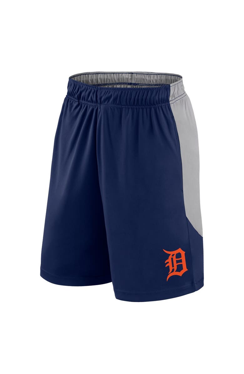 FANATICS Men's Fanatics Navy/Gray Detroit Tigers Go Hard Shorts, Alternate, color, Navy