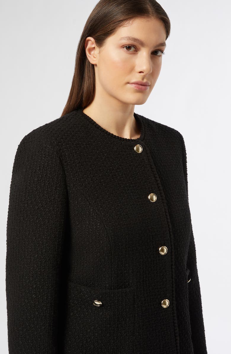 Marina Rinaldi Canosa Crop Tweed Jacket, Alternate, color, 