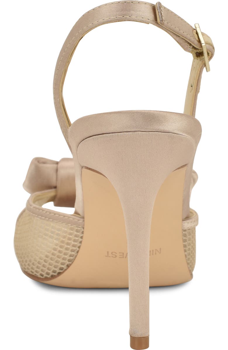 Nine West Gergia Slingback Sandal, Alternate, color, Light Natural