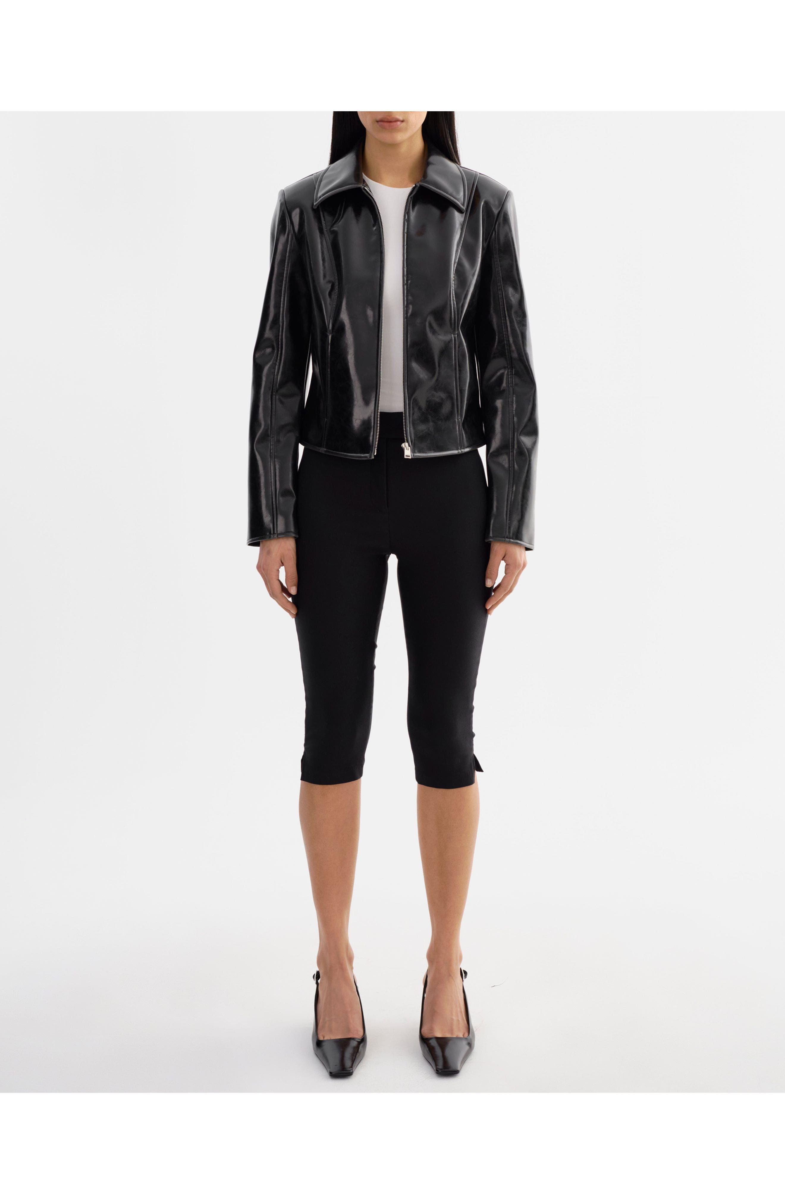 Joyce | Faux Leather Jacket - image 2