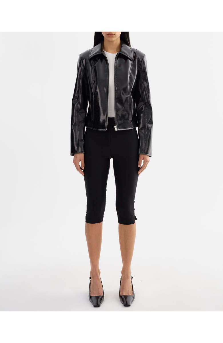 LAMARQUE Joyce | Faux Leather Jacket, Alternate, color, Black