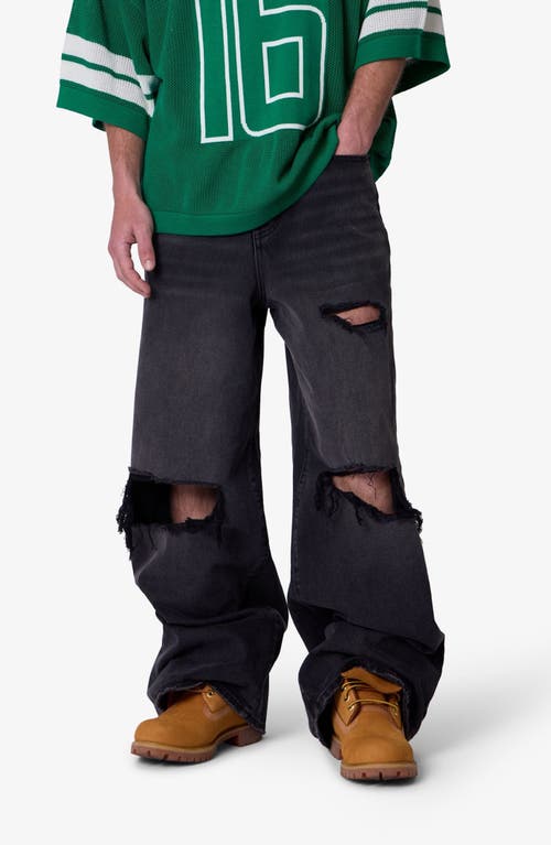 Mnml Blowout Rave Jeans In Black