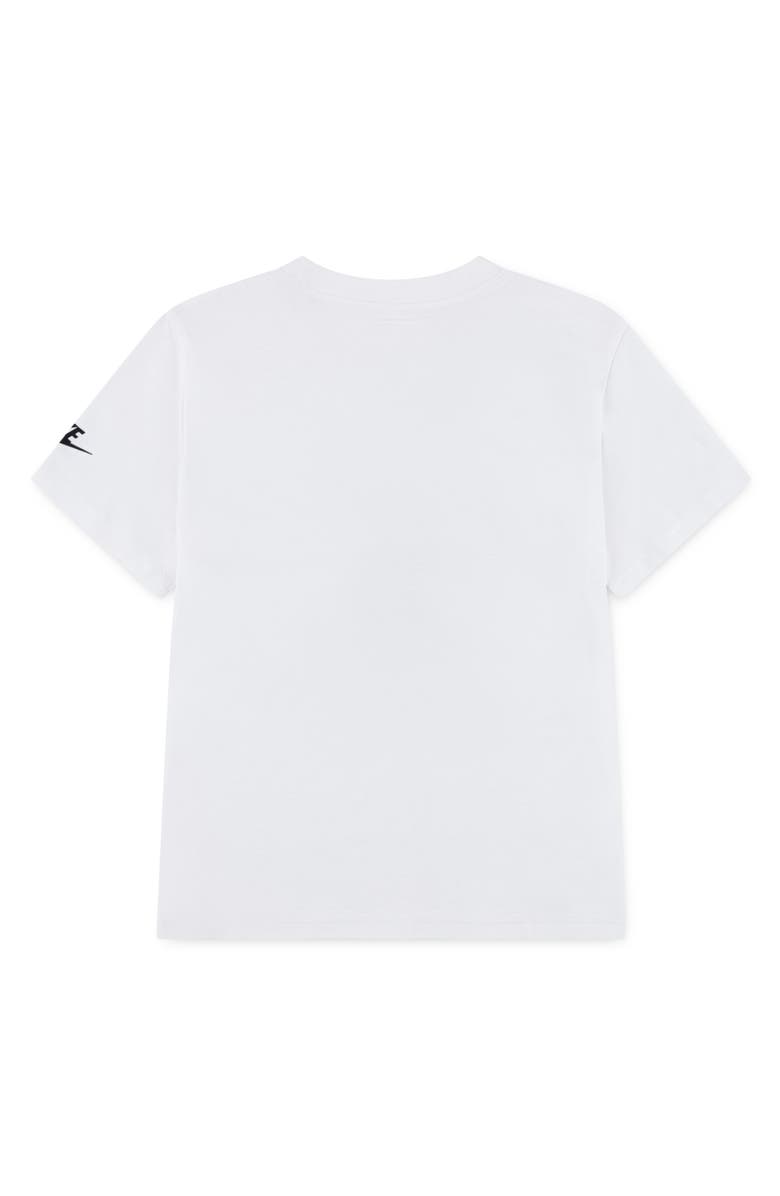 Nike Kids' Panda Dunk Logo Graphic T-Shirt, Alternate, color, White