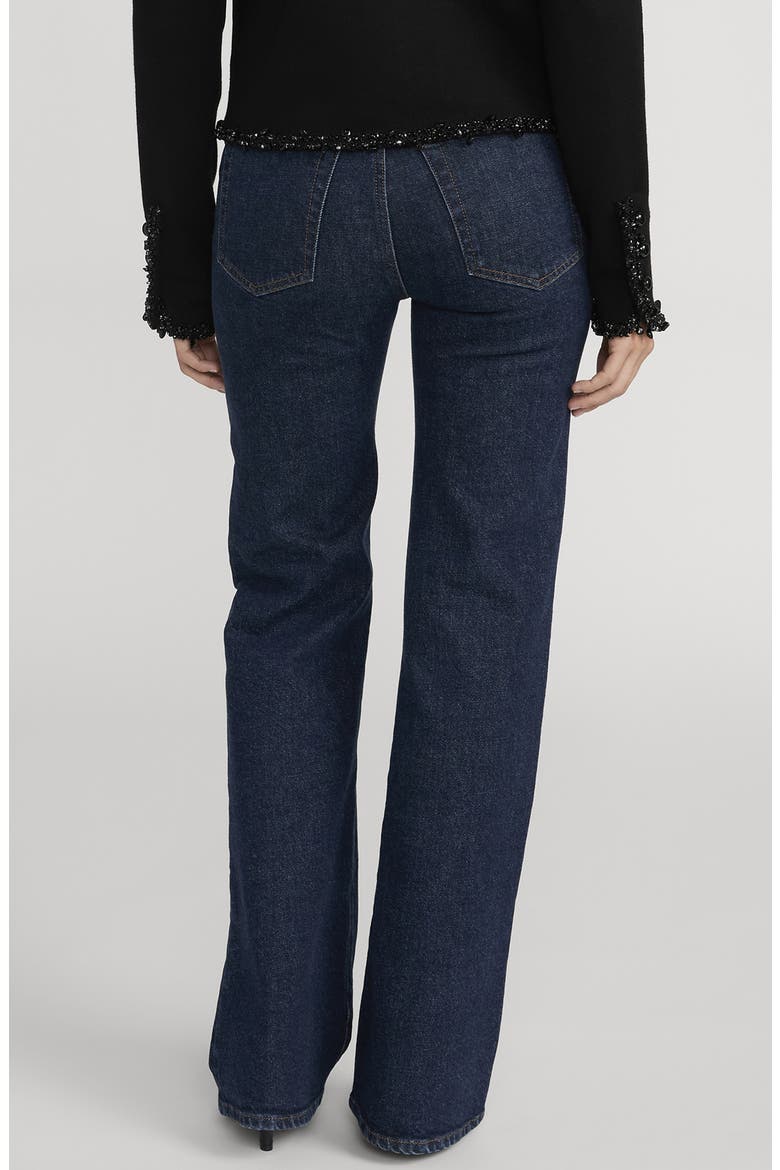 The Pixie Arrow High Waist Bootcut Jeans, Alternate, color, TABOO