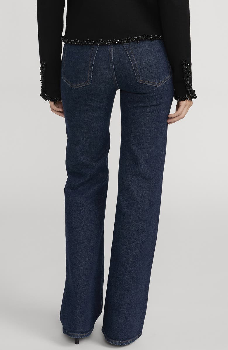 FRAME The Pixie Arrow High Waist Bootcut Jeans, Alternate, color, Taboo