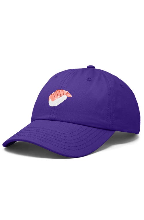 DALIX DALIX SHRIMP SUSHI EMBROIDERED DAD CAP