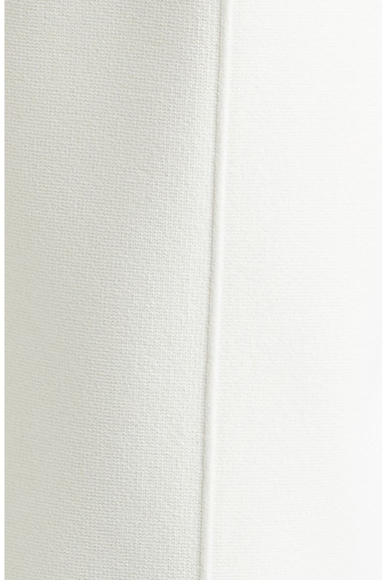 Pebble Texture Double Face Knit Pants, Alternate, color, ECRU