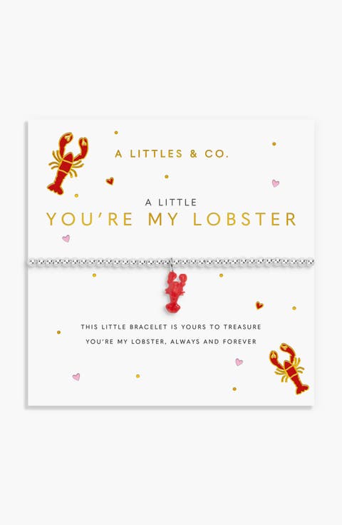 A Little Vibes 'You'Re My Lobster' Bracelet