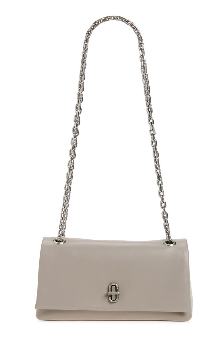 The Dual Chain Strap Mini Bag, Main, color, CEMENT