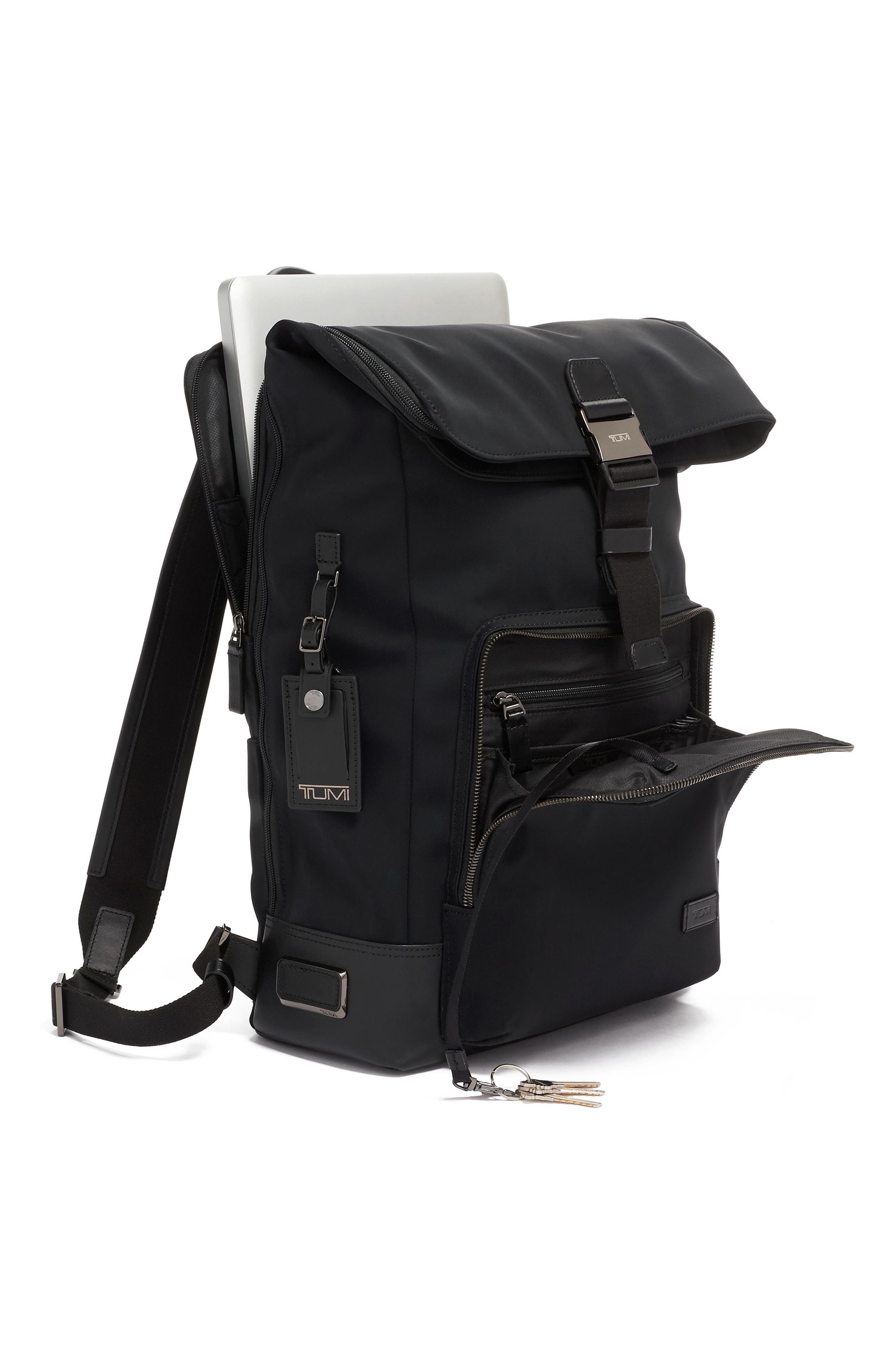 TUMI Harrison Oak Rolltop Backpack, Alternate, color, 
