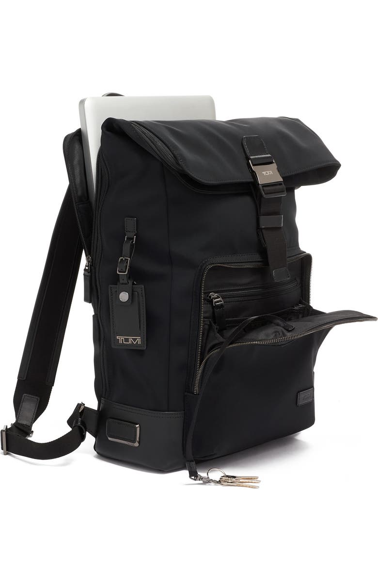 TUMI Harrison Oak Rolltop Backpack, Alternate, color,