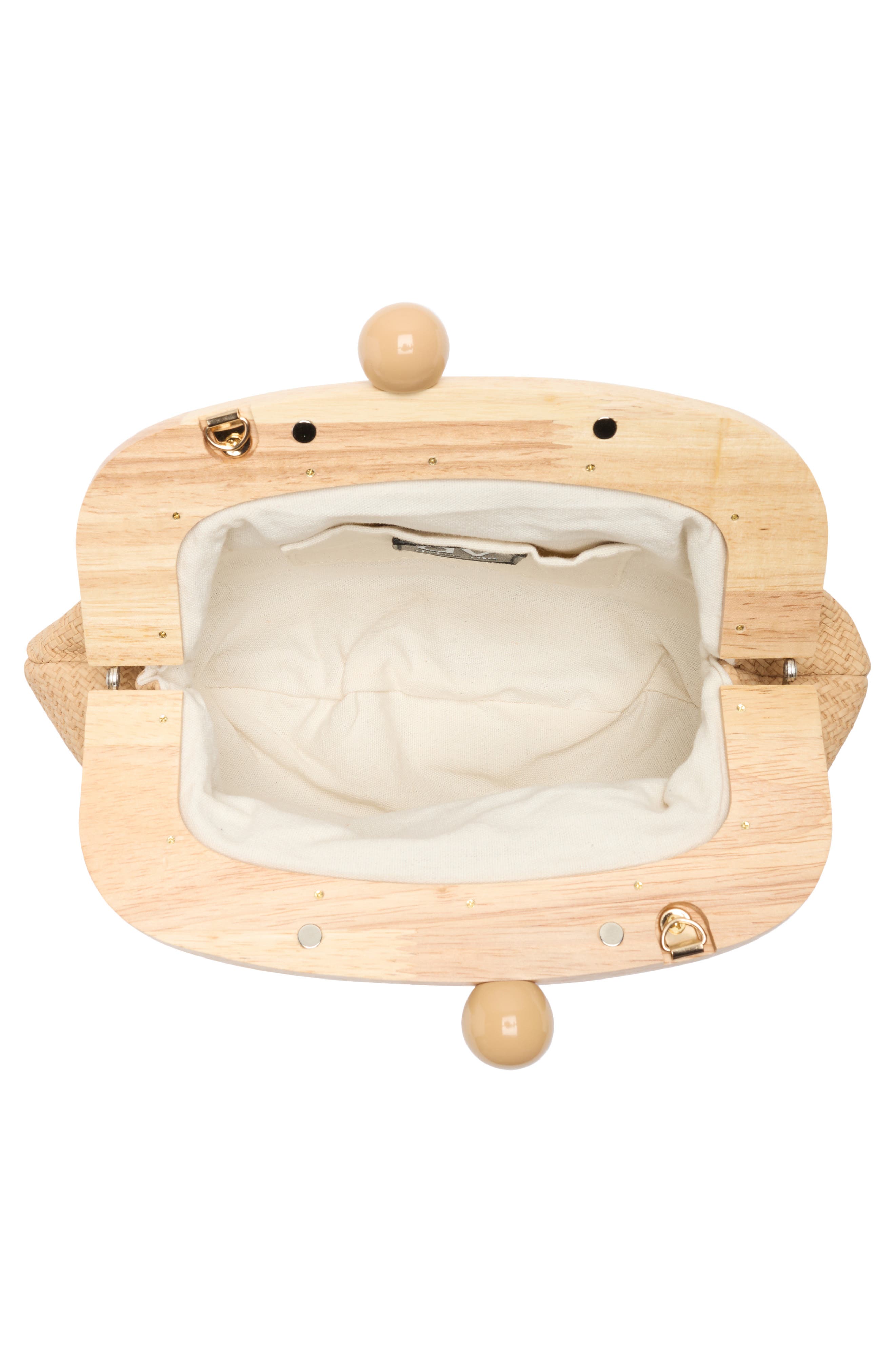 Dolce Vita Alexi Straw Clutch, Alternate, color, Natural