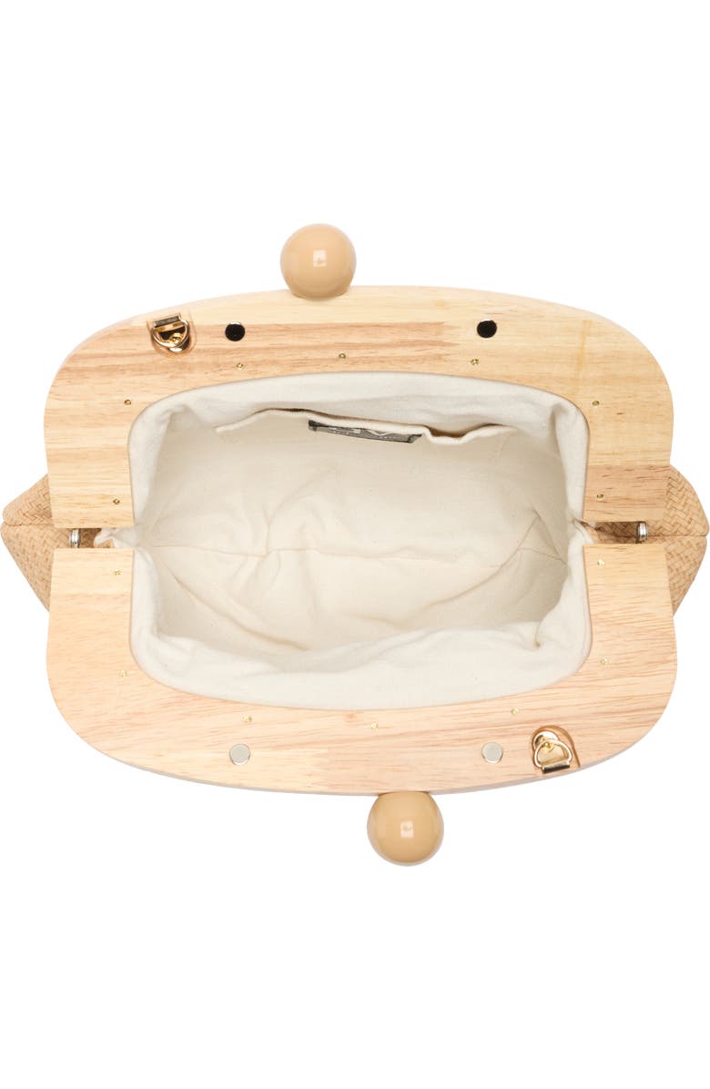 Dolce Vita Alexi Straw Clutch, Alternate, color, Natural