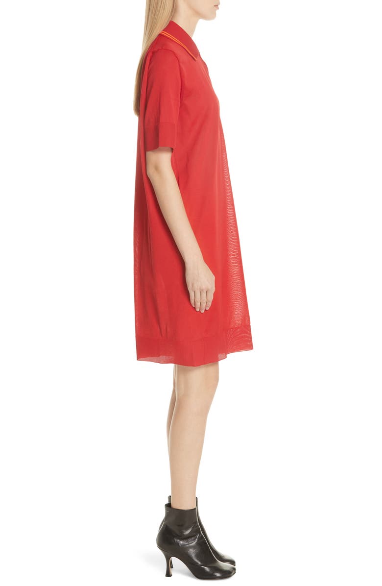 MM6 Maison Margiela Polo Dress, Alternate, color, 