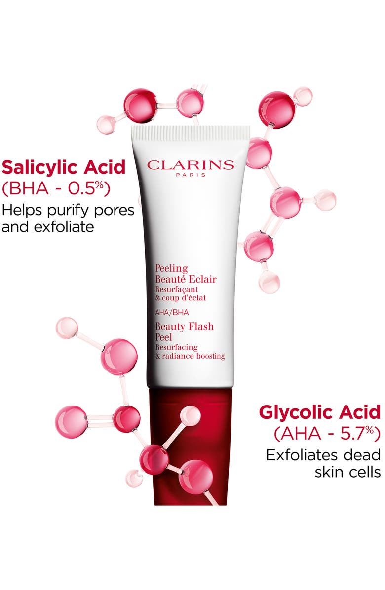 Clarins Beauty Flash Peel with BHA & AHA, Alternate, color,