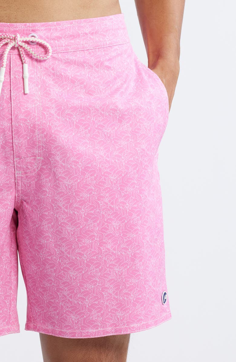 johnnie-O Tickled Pink Swim Trunks, Alternate, color, 