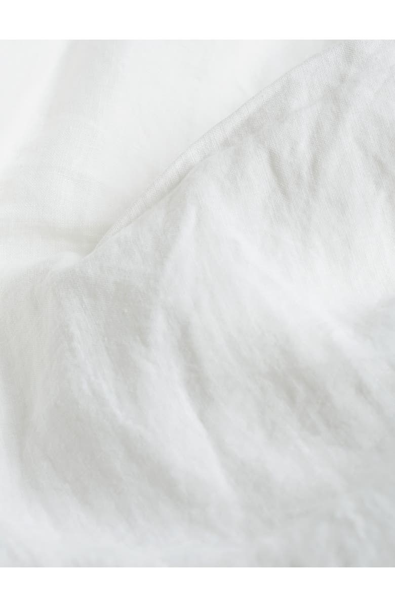 PIGLET IN BED Linen Fitted Sheet, Alternate, color,