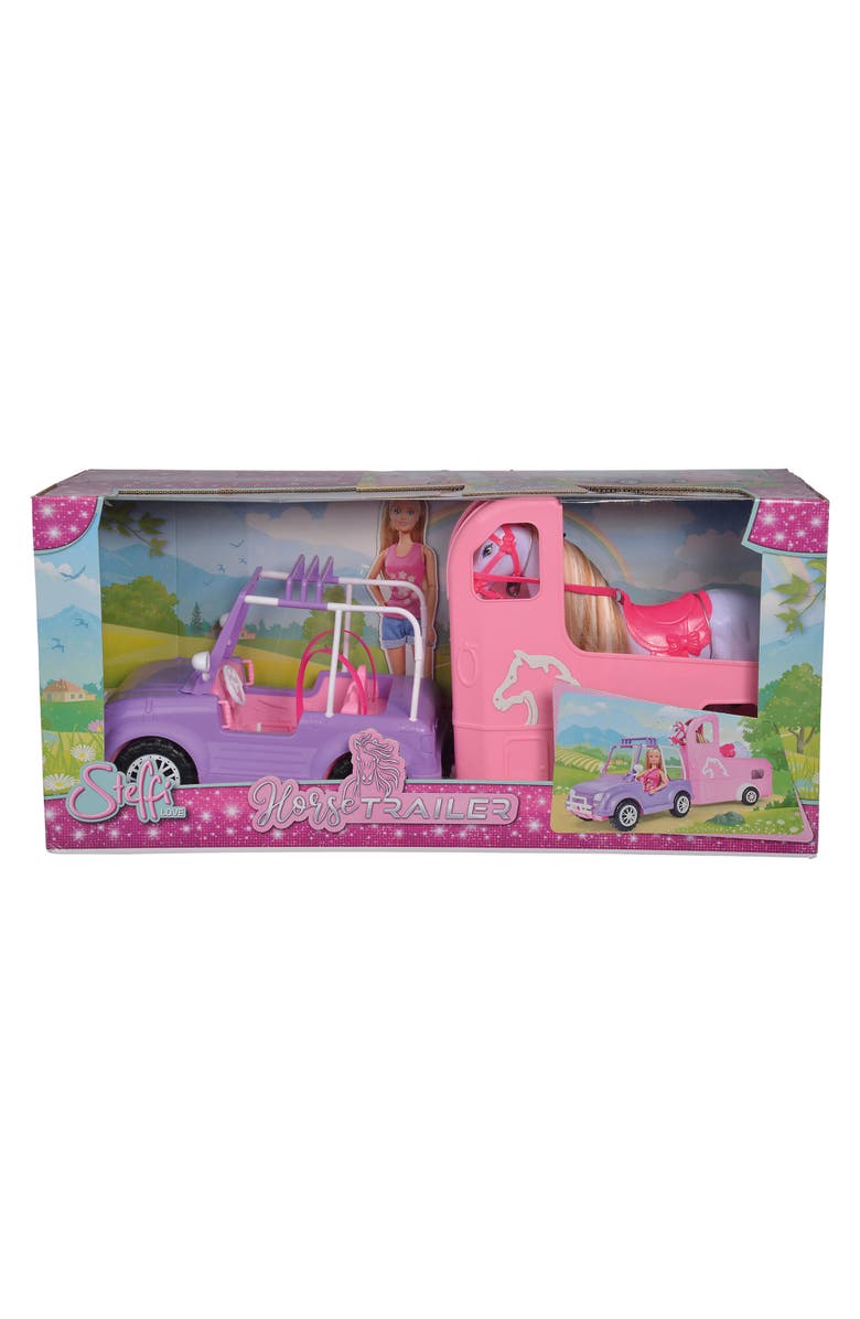 Simba Toys Steffi Love Horse Trailer, Alternate, color, Multicolored