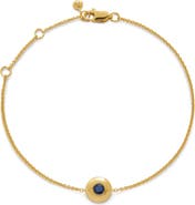 Monica Vinader Bezel Birthstone Station Bracelet