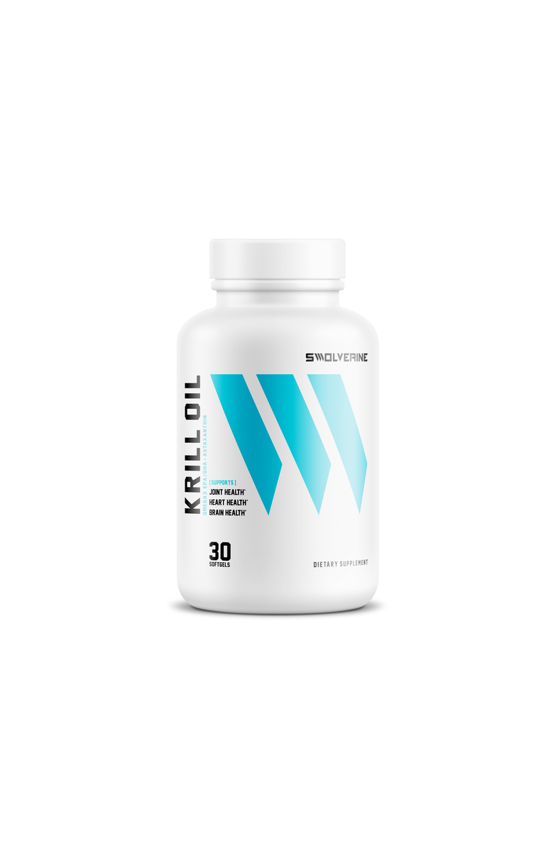 Swolverine Krill Oil + Astaxanthin, Main, color, Deep Red