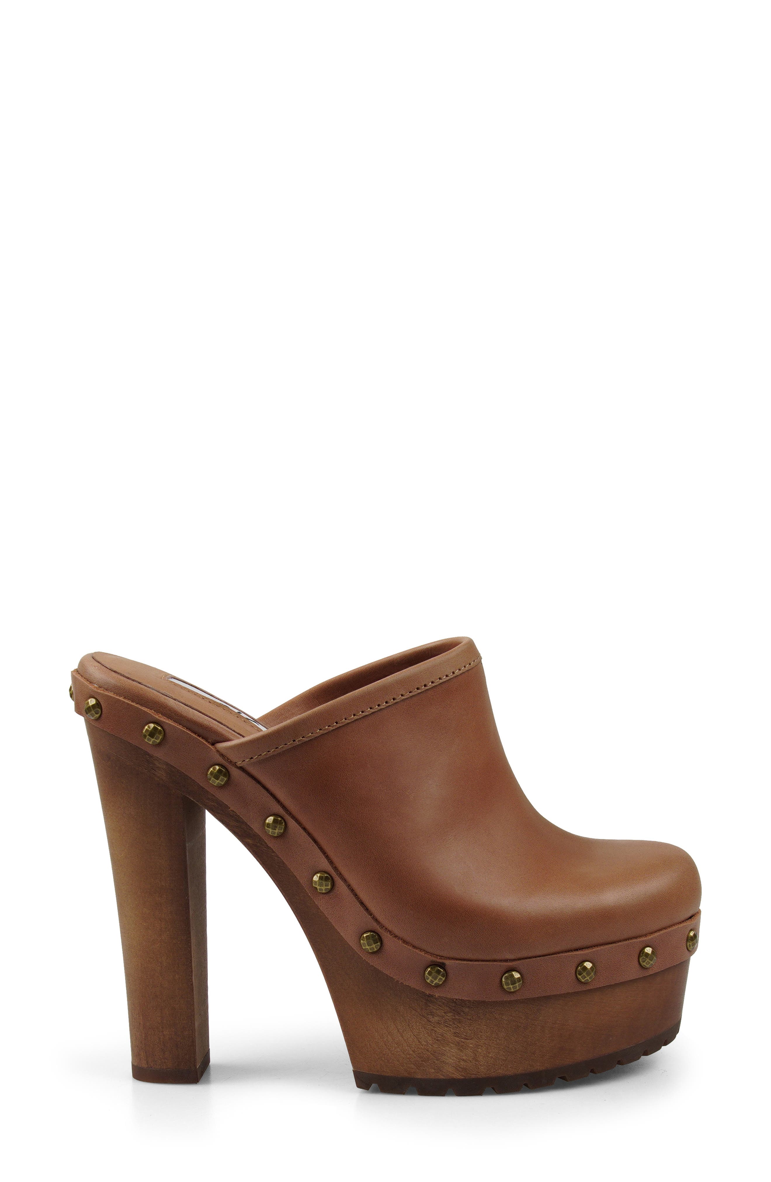 Dealio Platform Clog, Alternate, color, TAN